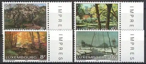 LUXEMBURG 1982 Mi-Nr. 1046/49 ** MNH