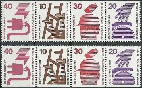 BERLIN 1971 Mi-Nr. 403/07 CD ** MNH