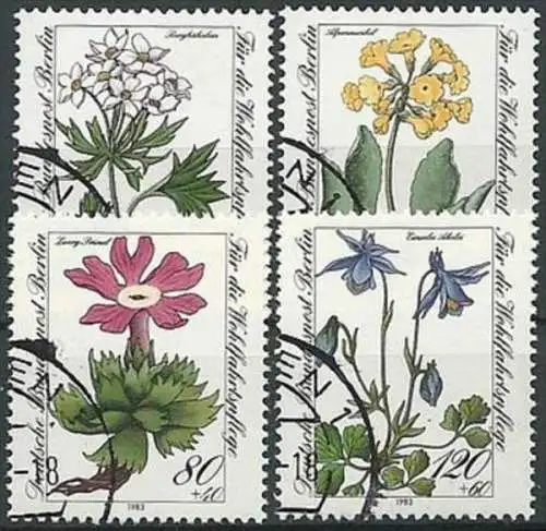 BERLIN 1983 Mi-Nr. 703/06 o used