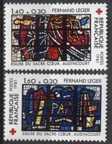 FRANKREICH 1981 Mi-Nr. 2295/96 ** MNH