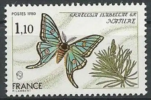 FRANKREICH 1980 Mi-Nr. 2208 ** MNH