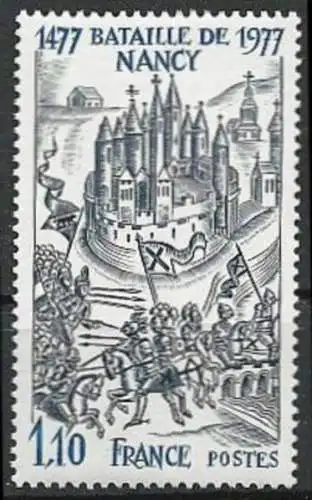 FRANKREICH 1977 Mi-Nr. 2038 ** MNH