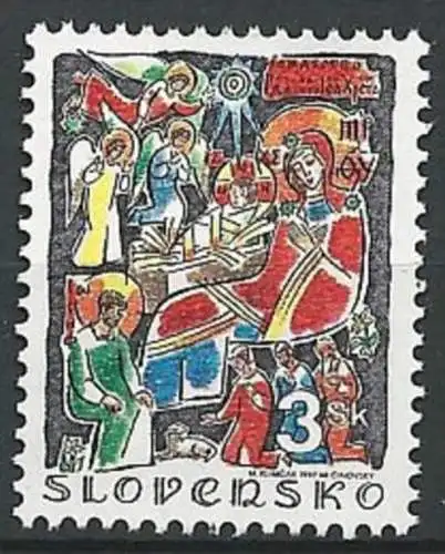 SLOWAKEI 1997 Mi-Nr. 297 ** MNH