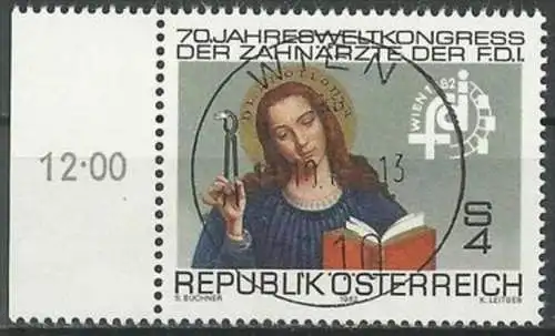 ÖSTERREICH 1982 Mi-Nr. 1721 o used - aus Abo