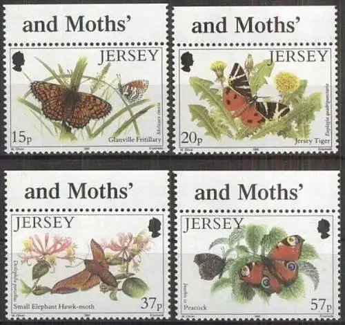 JERSEY 1991 Mi-Nr. 549/52 ** MNH