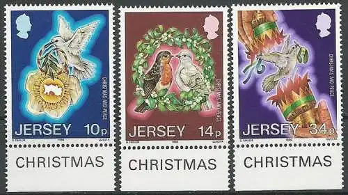 JERSEY 1986 Mi-Nr. 393/95 ** MNH