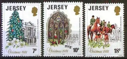 JERSEY 1981 Mi-Nr. 270/72 ** MNH