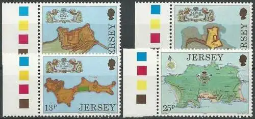 JERSEY 1980 Mi-Nr. 212/15 ** MNH