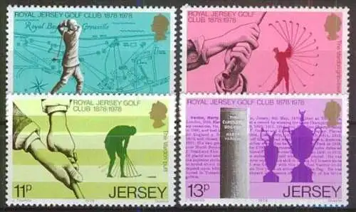 JERSEY 1978 Mi-Nr. 173/76 ** MNH