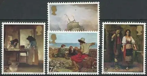 JERSEY 1971 Mi-Nr. 57/60 ** MNH