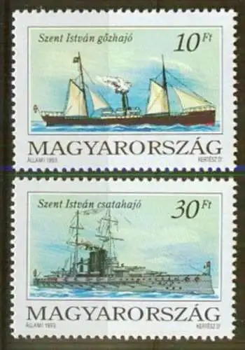 UNGARN 1993 Mi-Nr. 4264/65 ** MNH