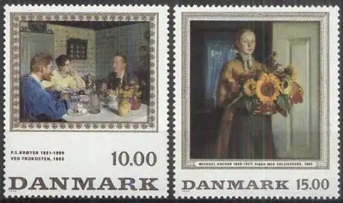 DÄNEMARK 1996 Mi-Nr. 1139/40 ** MNH