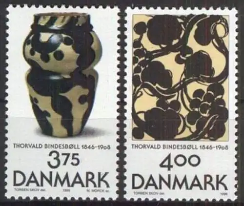 DÄNEMARK 1996 Mi-Nr. 1136/37 ** MNH