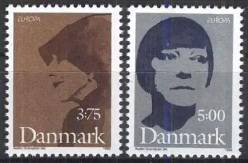 DÄNEMARK 1996 Mi-Nr. 1124/25 ** MNH