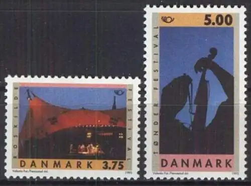 DÄNEMARK 1995 Mi-Nr. 1105/06 ** MNH