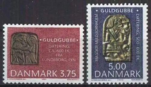 DÄNEMARK 1993 Mi-Nr. 1046/47 ** MNH