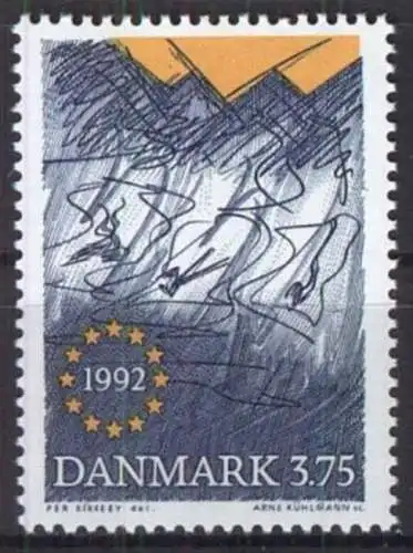 DÄNEMARK 1992 Mi-Nr. 1038 ** MNH