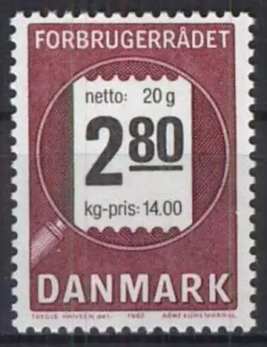 DÄNEMARK 1987 Mi-Nr. 890 ** MNH