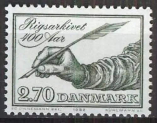 DÄNEMARK 1982 Mi-Nr. 758 ** MNH