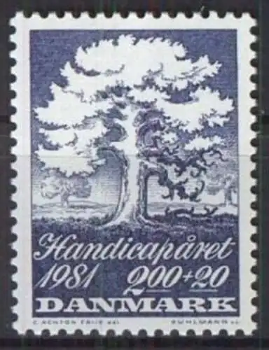 DÄNEMARK 1981 Mi-Nr. 739 ** MNH