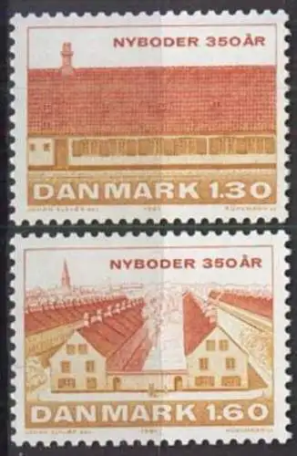 DÄNEMARK 1981 Mi-Nr. 728/29 ** MNH