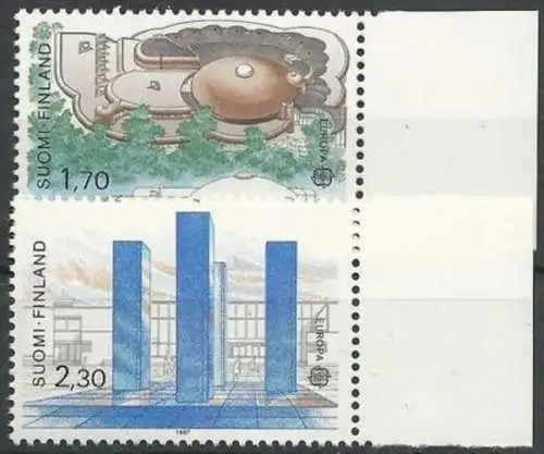 FINNLAND 1987 Mi-Nr. 1021/22 ** MNH