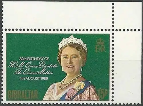 GIBRALTAR 1980 Mi-Nr. 408 ** MNH