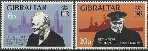 GIBRALTAR 1974 Mi-Nr. 319/20 ** MNH