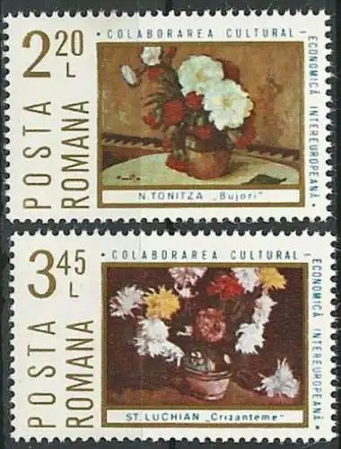 RUMÄNIEN 1975 Mi-Nr. 3258/59 ** MNH