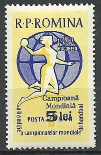 RUMÄNIEN 1962 Mi-Nr. 2094 ** MNH