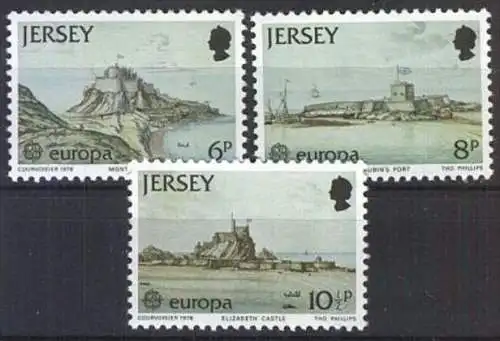 JERSEY 1978 Mi-Nr. 177/79 ** MNH