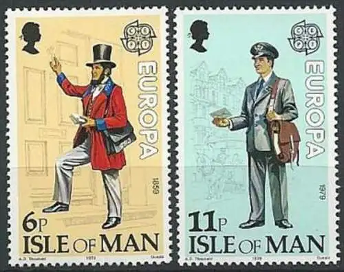 ISLE OF MAN 1979 Mi-Nr. 142/43 ** MNH