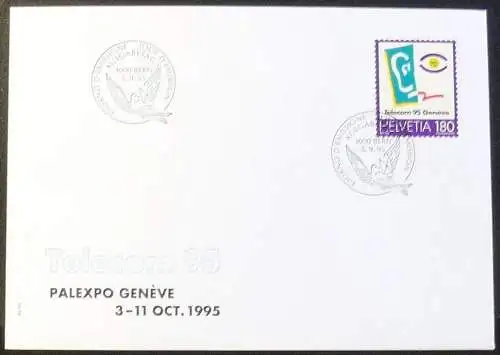 SCHWEIZ 1995 Mi-Nr. 1559 FDC