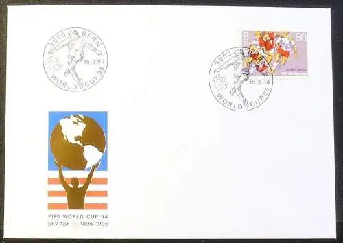 SCHWEIZ 1994 Mi-Nr. 1524 FDC