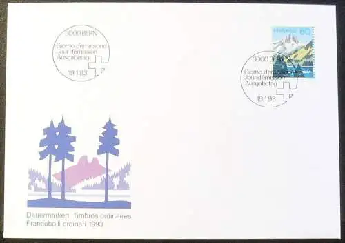 SCHWEIZ 1993 Mi-Nr. 1489 FDC