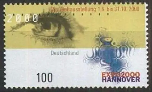 DEUTSCHLAND 2000 Mi-Nr. 2089 ** MNH