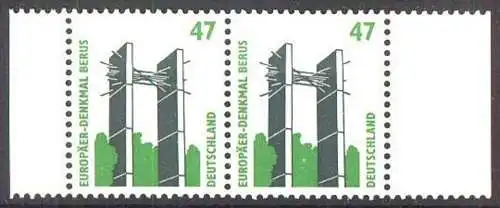 DEUTSCHLAND 1997 Mi-Nr. 1932 waagerechtes Paar ** MNH