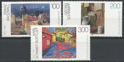 DEUTSCHLAND 1995 Mi-Nr. 1774/76 ** MNH