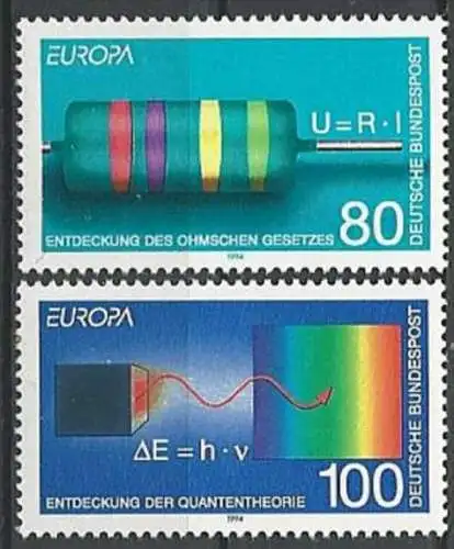 DEUTSCHLAND 1994 Mi-Nr. 1732/33 ** MNH