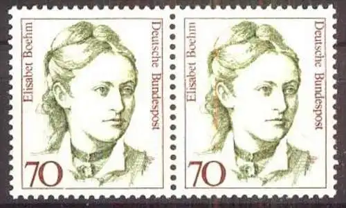 DEUTSCHLAND 1991 Mi-Nr. 1489 waagerechtes Paar ** MNH