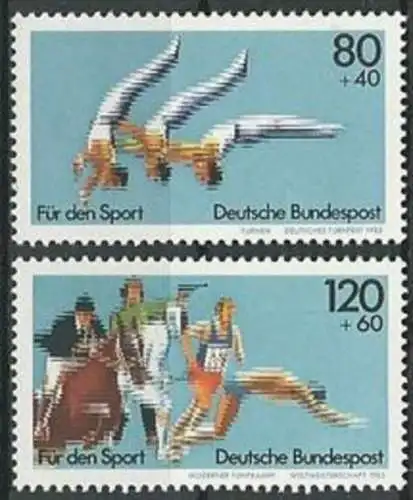 DEUTSCHLAND 1983 Mi-Nr. 1172/73 ** MNH