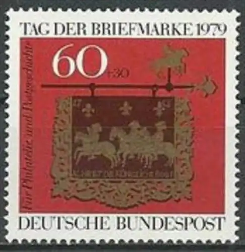 DEUTSCHLAND 1979 Mi-Nr. 1023 ** MNH