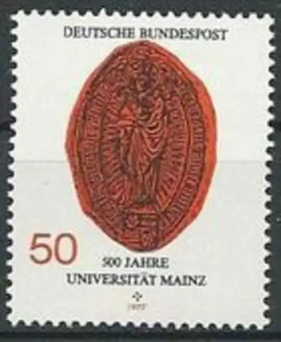 DEUTSCHLAND 1977 Mi-Nr. 938  ** MNH