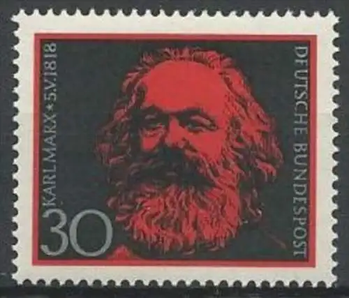 DEUTSCHLAND 1968 Mi-Nr. 558 ** MNH