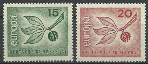 DEUTSCHLAND 1965 Mi-Nr. 483/84 ** MNH