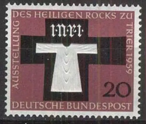 DEUTSCHLAND 1959 Mi-Nr. 313 ** MNH