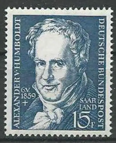 SAARLAND 1959 Mi-Nr. 448 ** MNH