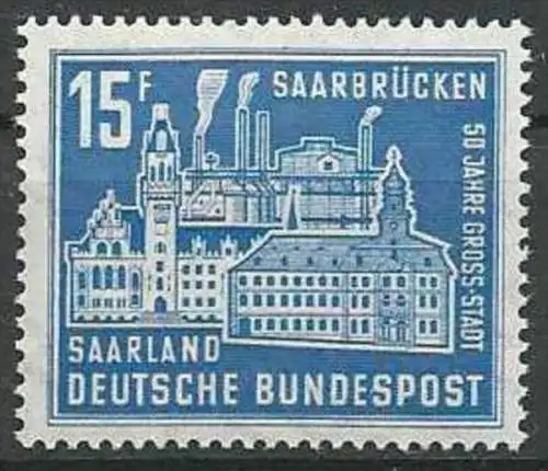 SAARLAND 1959 Mi-Nr. 446 ** MNH