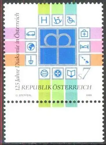 ÖSTERREICH 1999 Mi-Nr. 2284 ** MNH