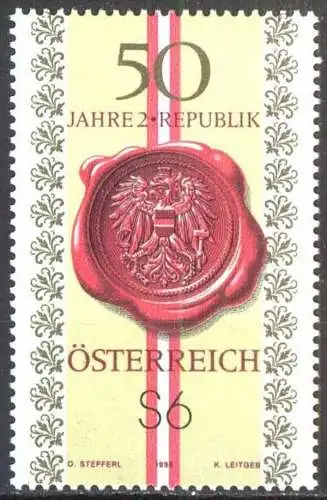 ÖSTERREICH 1995 Mi-Nr. 2152 ** MNH